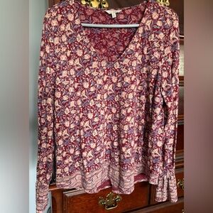 Lucky Brand Peasant Top